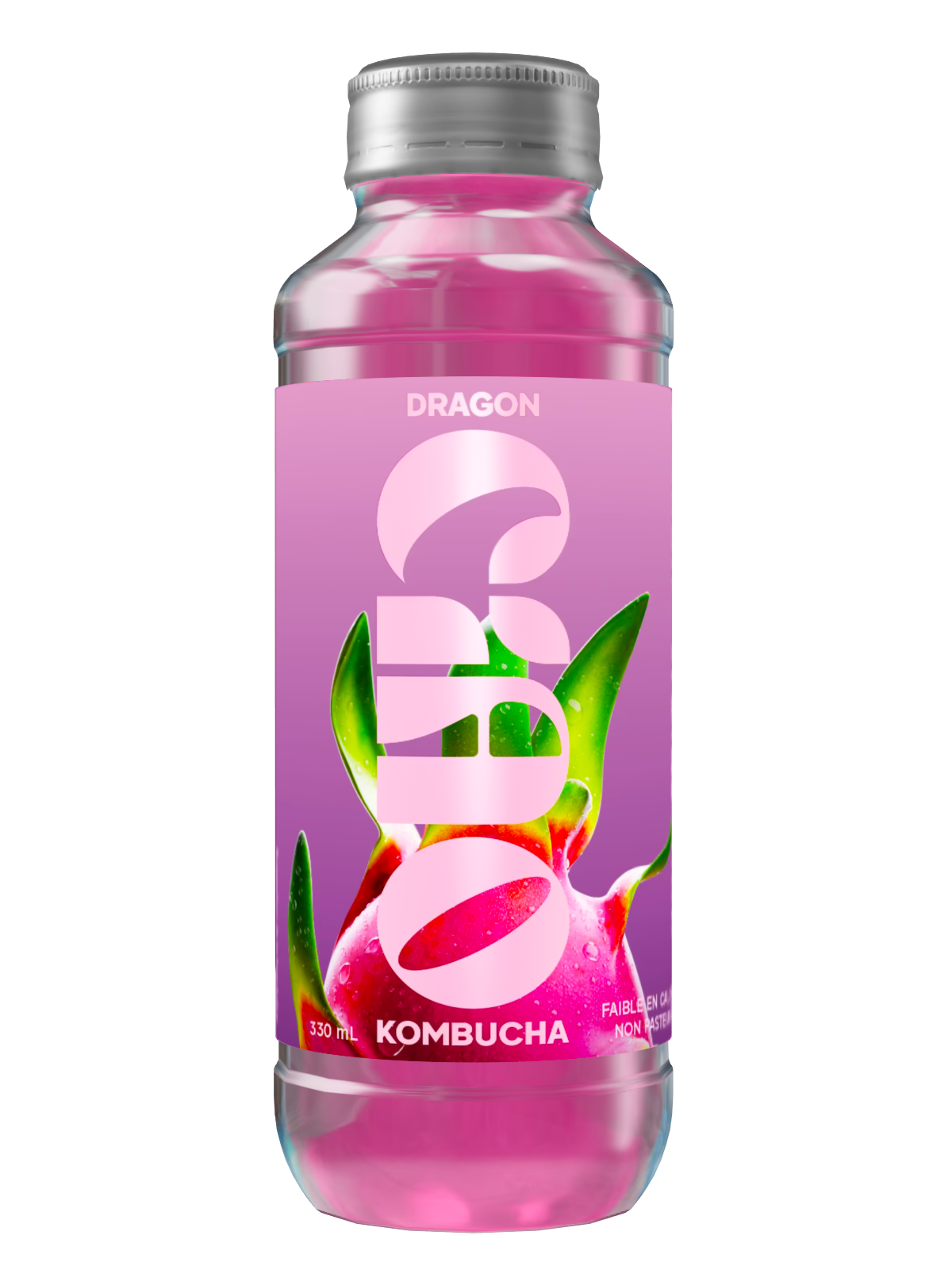 Ciao Kombucha Fruit du Dragon, bouteille 330 ml